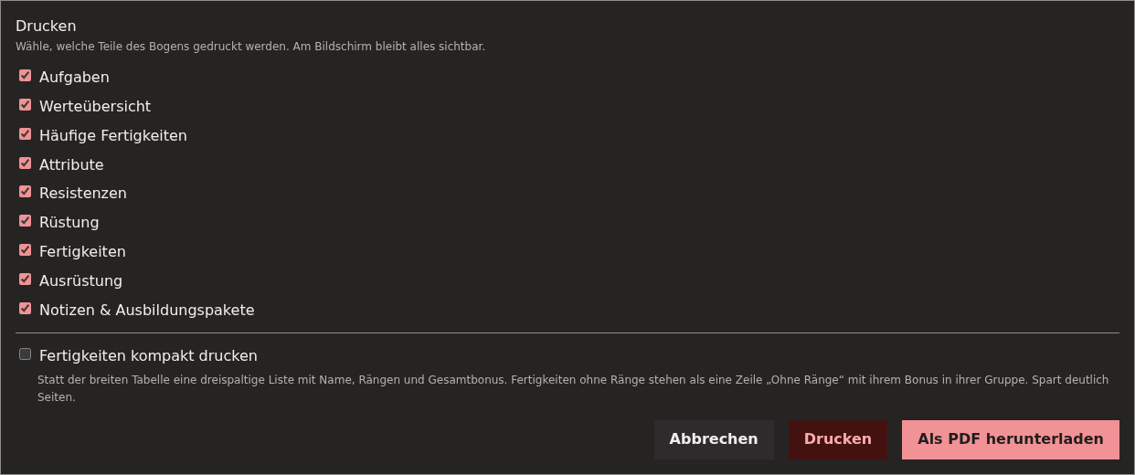 Screenshot zur Änderung
