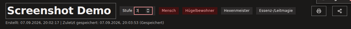 Screenshot zur Änderung