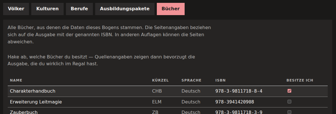 Screenshot zur Änderung